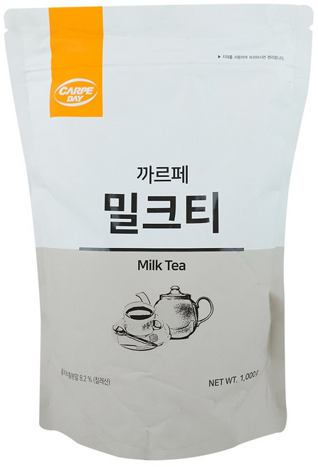 까르페 밀크티 파우더 1000g 대호식품, 1개, 1개, 1개입, 1kg