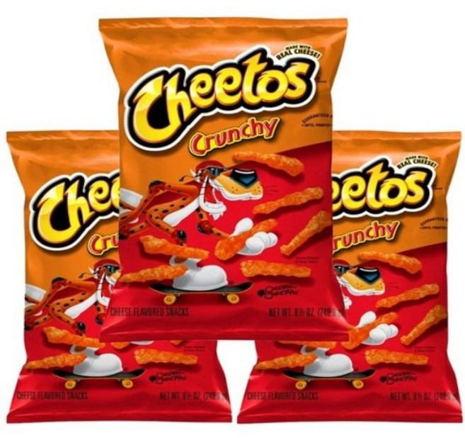 치토스 오리지널 크런치 치즈맛 Cheetos Crunchy Cheese Snacks, 240.9g, 3개