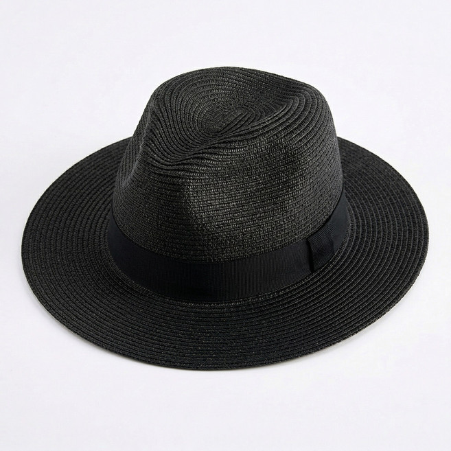 팸드님 베이직 파나마햇 남녀공용 페도라 여름 카우보이모자