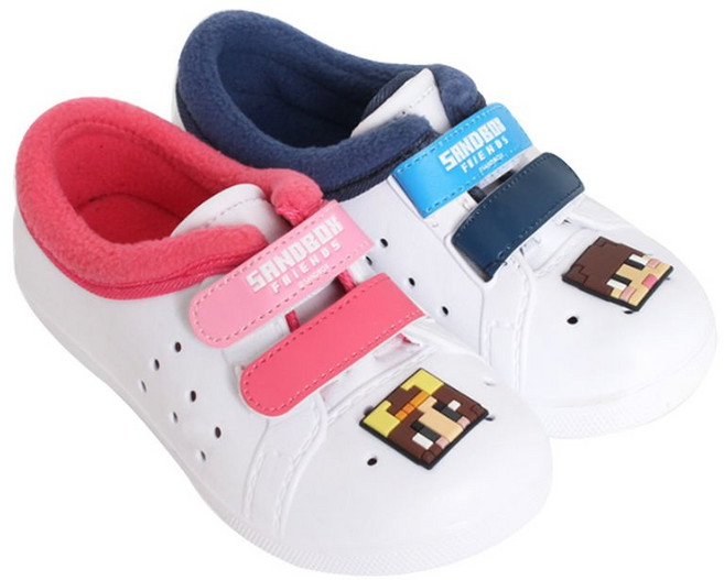 나린키즈 도티잠뜰 투벨크로 내피 방한실내화