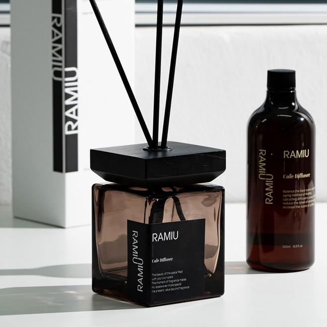 라미유 커피향 카페 대용량 디퓨저 실내 화장실 방향제, 1개, 500ml, 아메리카노 - 카페 향기