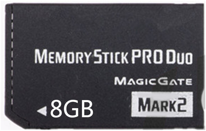 메모리 스틱 프로 4GB/8GB/16GB/32GB MS PRO Duo 메모리 게임 카드 대용량, 8GB