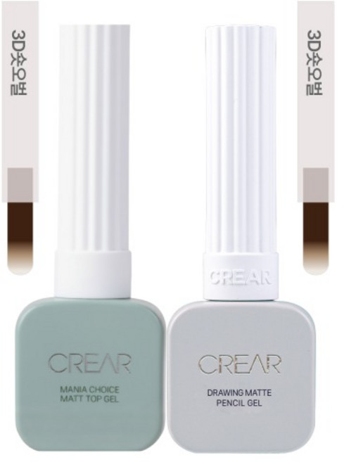 크레아 매니아 쵸이스 매트탑젤+펜슬젤, 투명, 10g, 1개