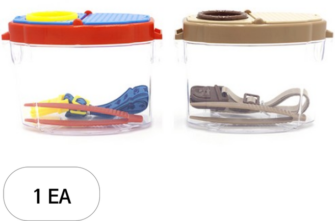 미소로 5000 곤충채집통 블루 + 브라운 세트 2322, 1세트