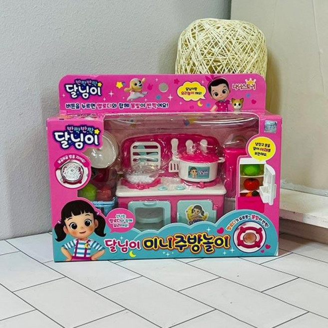 달님이 미니 주방놀이, 혼합색, 1개