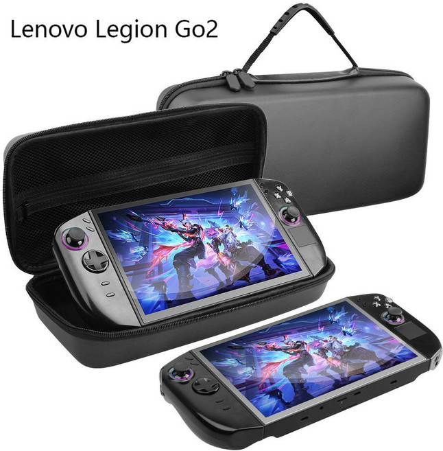 레노버 리전고2 수납 가방 보호 케이스 대용량 휴대용 핸들 핸드백 파우치, GO2블랙 오거나이저