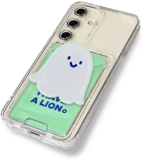 ANART 올인원 겁쟁이 유령 케이스 스마트톡 카드수납 카메라보호