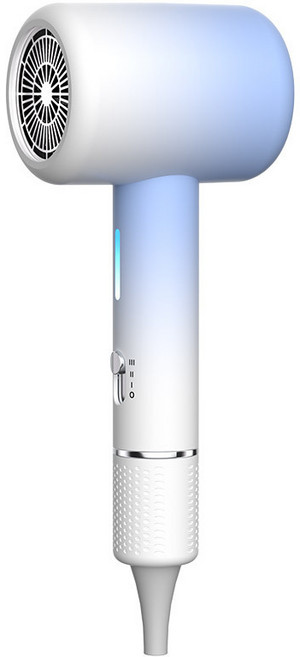 高速吹風機多檔溫度可調節藍光負離子家用恒溫護發電吹風, 歐規220V-[國內不適用], 218【800W】-藍色