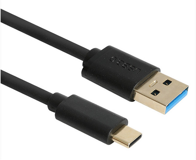 USB3.1 C타입 to USB3.0 A 케이블 2m NX1090 고속 충전 데이터 전송, 1개