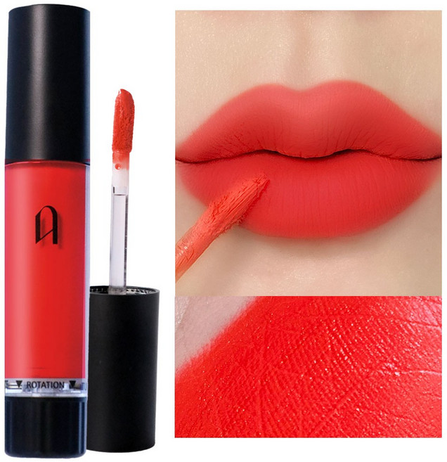 아미옥 유니크 테크니컬 벨벳 립 틴트 매트 피니쉬 립무스, 09스타레드, 1개