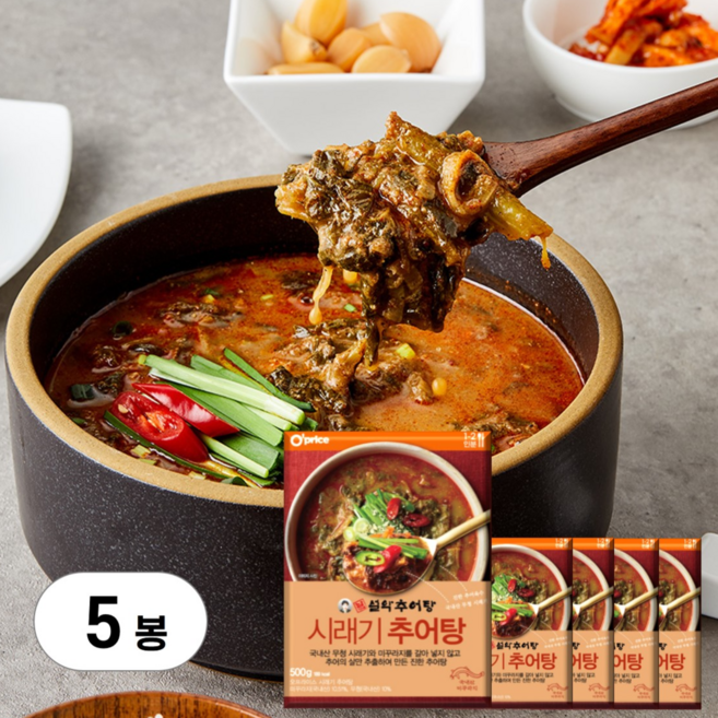 오프라이스 남가네 설악 추어탕, 15개, 500g