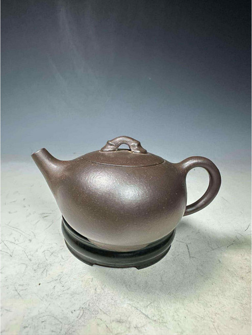 劉躍風製早期訂製原礦紫砂老壺半手工泡茶壺, 1個