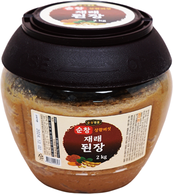 아주존 순창우리식품 상황버섯 재래된장, 1개, 2kg
