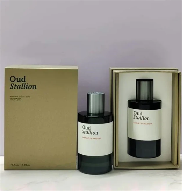 히비스커스 마하자드 향수 100ml 우드 스탈리언 남녀 공용 데이트 생일 선물 코롱 아라비아 스프레이, 02 Oud Stallion