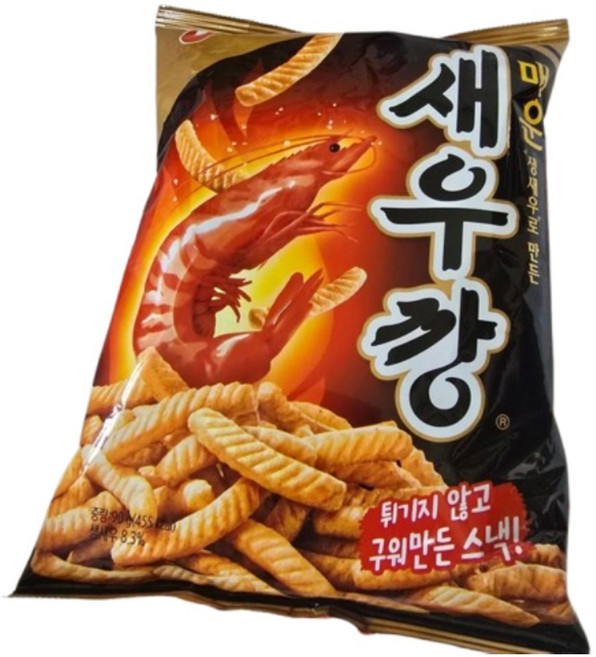 농심 매운맛 새우깡 90g 20봉, 1g, 1개