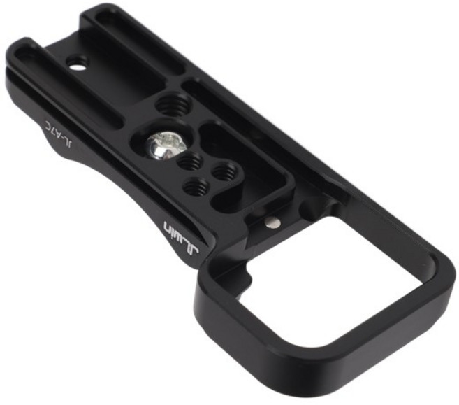 소니 A7C용 카메라 퀵 릴리스 플레이트 알루미늄 L 브래킷 QR 14인치 38인치 홀 포함