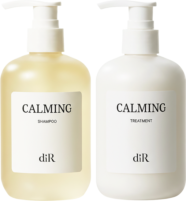 디알 카밍 샴푸 300ml + 트리트먼트 300ml 미용실 단백질 클리닉, 1세트