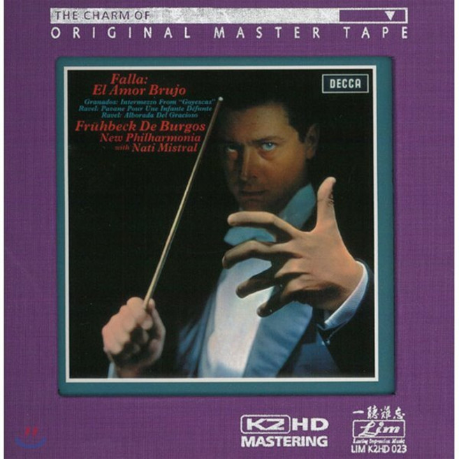 [CD] Fruhbeck de Burgos 파야: 사랑은 마법사 / 그라나도스: 고예스카스 / 라벨: 파반느 (Falla: El Amor Brujo)