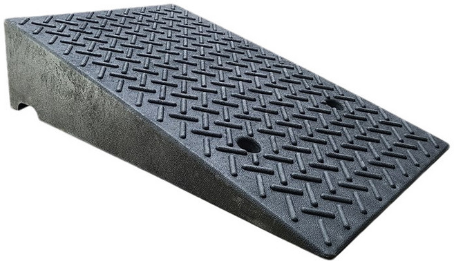 차량 계단 진입판 경사 발판 주차장 경사로 자동차 경사판 현관 방지턱, A_50x50x10, 1개