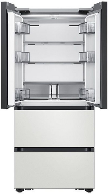 삼성 Bespoke AI 김치플러스 4도어 키친핏 Max 420L, RK70F42M2A, 코타화이트