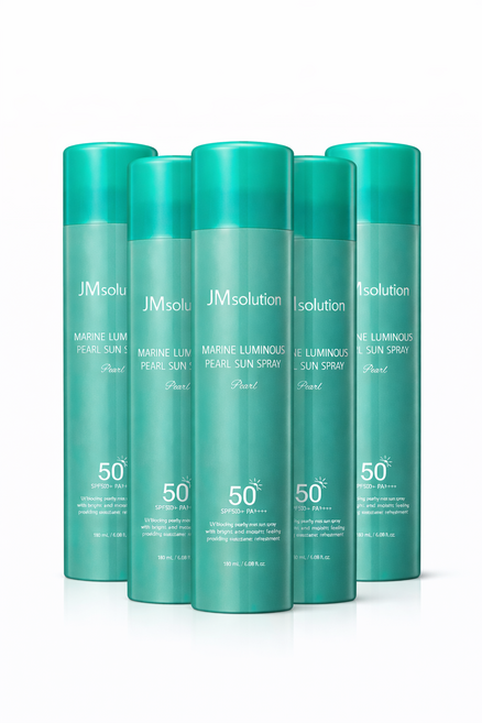 제이엠솔루션 청광 마린 진주 선 스프레이 펄 SPF50+ PA++++, 180ml, 5개