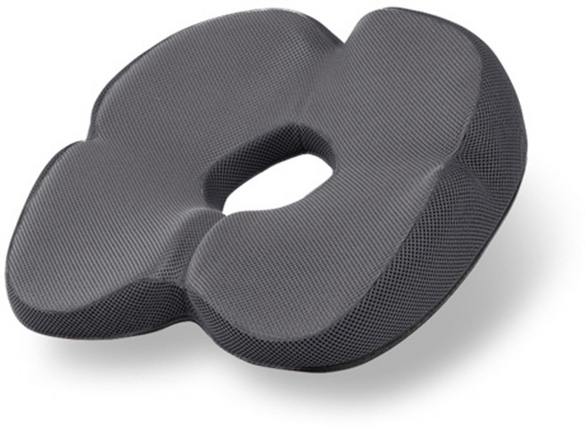 베네폼 바른자세 고밀도 메모리폼 방석, 그레이