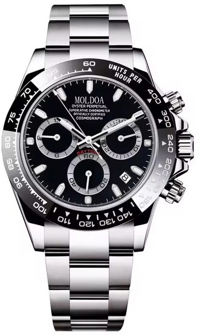 [CLOEVER] 럭셔리 고급 쿼즈 남성 손목시계/ 날짜 24시간 표시