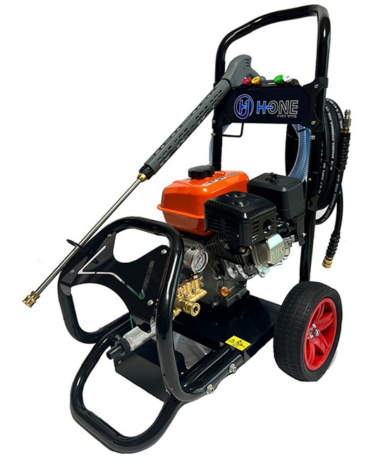 [프론티어] 키시동 엔진 고압 세척기 세트 HONE-250SE 250bar 7HP 자흡기능 고사양 엔진, 250SE 고압세척기 세트, 1개