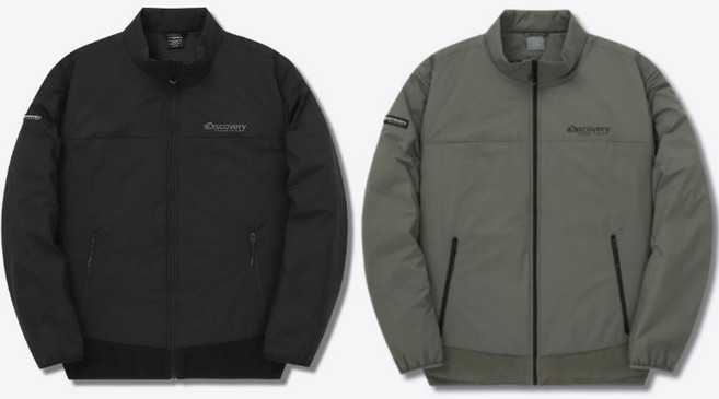 백화점정품 디스커버리 남성 패딩후리스 집업 플리스 하이넥 하이브리드 아우터