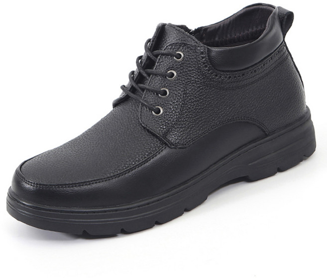 신사야 소가죽 지퍼 앵클 남성 캐주얼구두 24S081