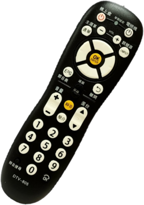 HYA 適用嘉義大揚有線電視 訊號穩定 操作簡單, 新永安機上盒遙控器DTV-805, 1個, DTV-805
