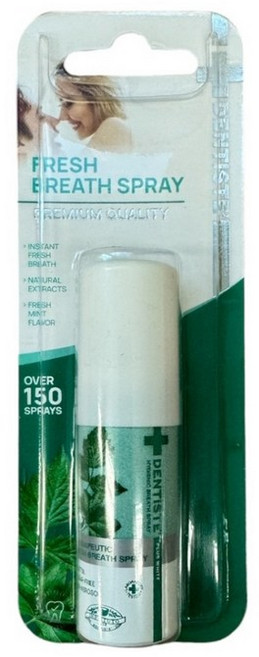 덴티스테 후레쉬 브레스 스프레이, 15ml, 1개