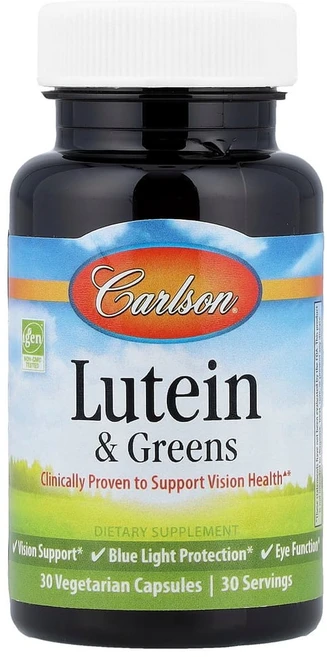 칼슨 루테인 & 녹색 채소 30 베지캡슐, 1개, 30정 - 쿠팡