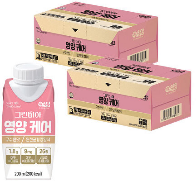 그린비아 영양 케어, 200ml, 36개