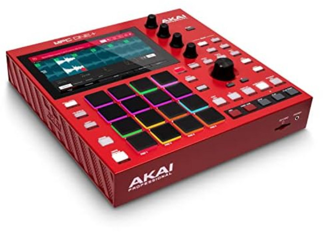 Akai Professional (아카이프로) MPC One+ 스탠드 얼론 드럼 머신 MIDI 컨트롤러 핑거드럼 비트메이커 WiFi Bluetooth 신스 플러그인 터, 상세페이지 참조