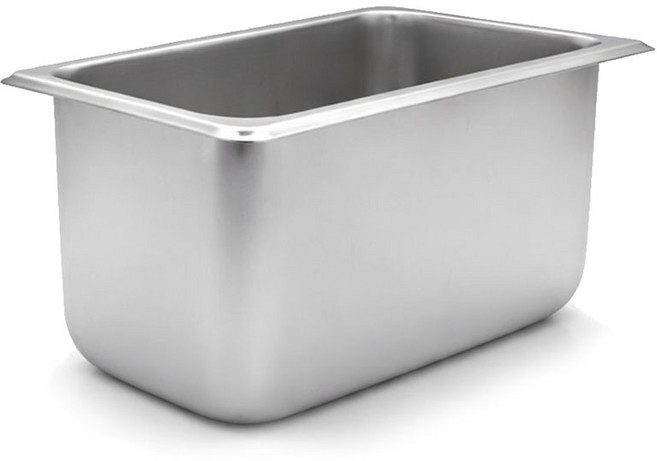 마더쿡 강화 스텐 사각 밧드 보관용기 반찬통 주방용품 바트, 6인치몸체만, 1개