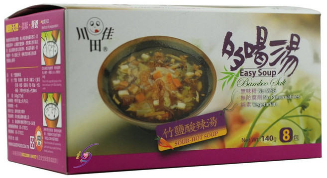 多喝湯 韓式竹鹽酸辣湯 隨身包 純素 無味精 無防腐劑, 1個