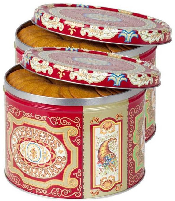 Nyakers Pepparkakor Swedish Ginger Thins 니오커스 페파카코르 스웨디쉬 진저 씬즈 900g 2팩