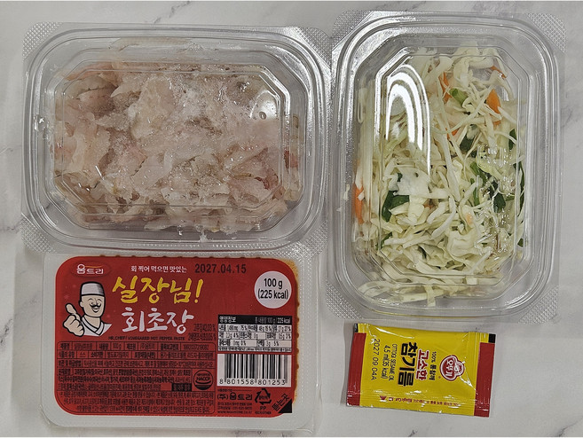 [산지직송] 물가자미회 자연산 국산 미주구리 막회 세꼬시 물회 회덮밥 회무침 야채초장세트 포함, 1개, 미주구리 250g(야재.초장.포함)