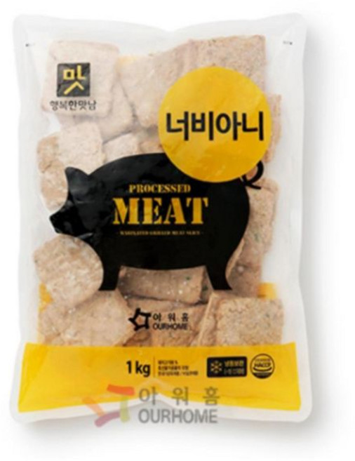 아워홈 너비아니 행복한맛남 1개 약1kg, 1kg