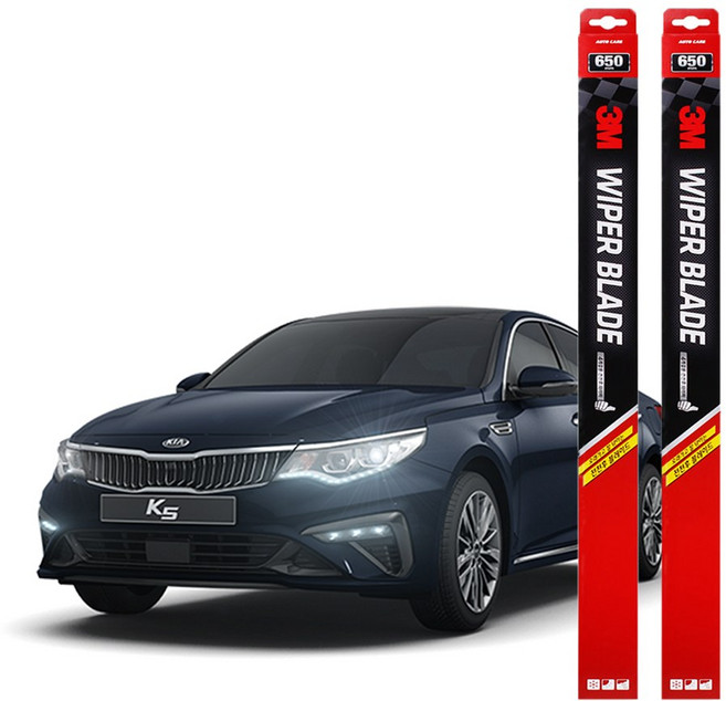 더뉴K5 2세대 3M 플러스 와이퍼 2개1세트 650mm+450mm