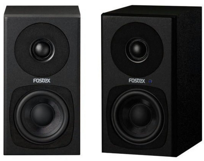 FOSTEX PM0.3 主動式監聽喇叭 3吋2音路 監聽系統 桌面喇叭, 黑色
