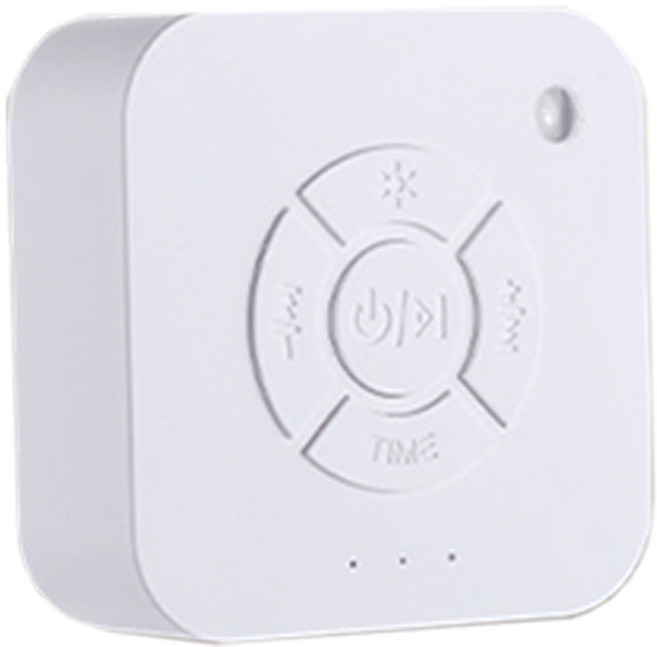 嬰兒白噪音機 寶寶安撫神器 安撫音樂 柔和燈光 仿子宮心跳聲, 1個, Q1