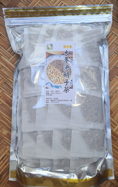 大麥決明子茶包 獨立包裝 冷熱皆宜 無添加 健康養生茶飲 50入大容量 (10g/包), 10g, 1套, 50個裝