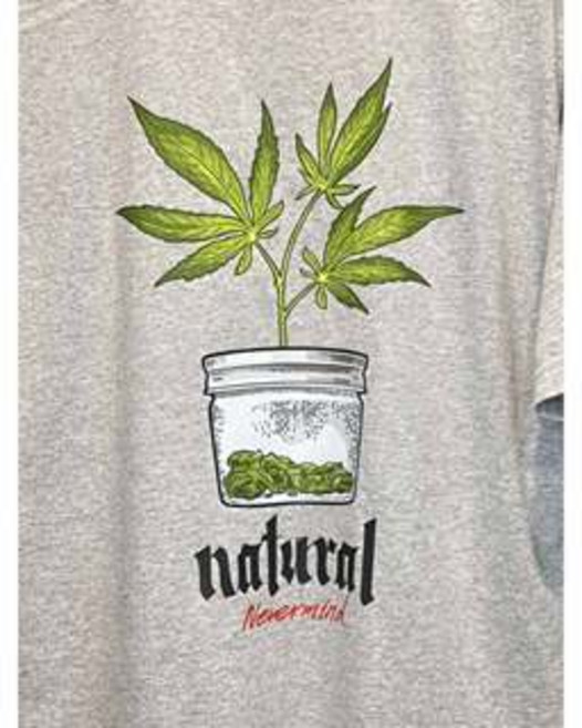 Nevermind.INC NVMTEE14 Natural 短TEE 滑板嘻哈T恤