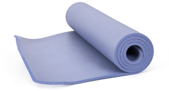 아이워너 NBR 요가매트 10mm 다이어트 자세교정, 아이리스 블루, 1개