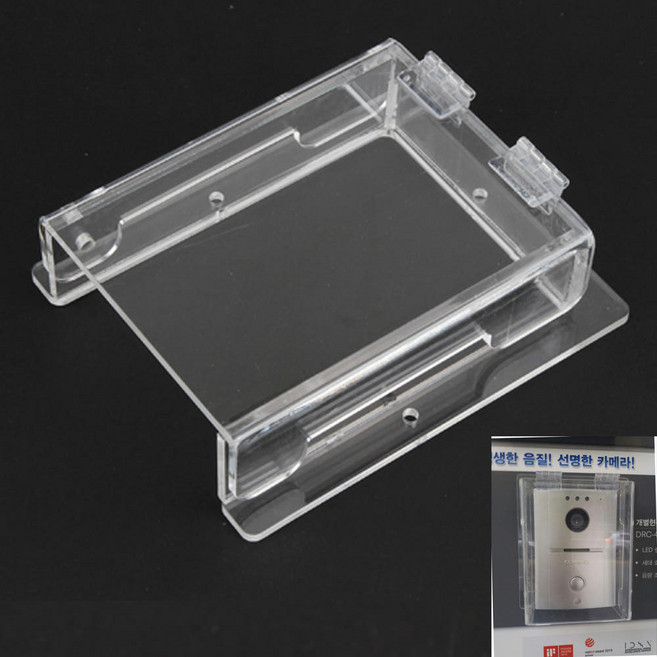 초인종 아크릴 레인커버 빗물커버 코콤 코맥스