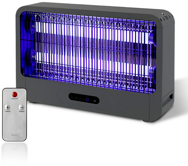 리빙앤테크 프리미엄 모기 퇴치기 리모컨 대형 가정용 업소용 벌레 해충 날파리 퇴치 포충기, 가로형