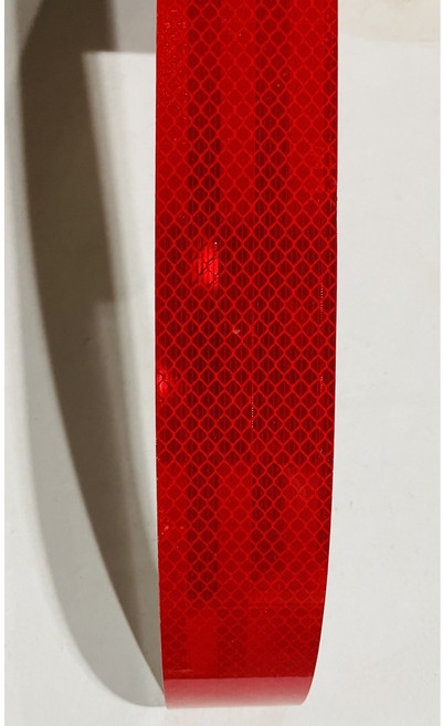 3M 983 鑽石級反光貼紙 ARTC認證 車身用紅色反光貼條 (無認證章款), 紅色（無認證章款）, 1個