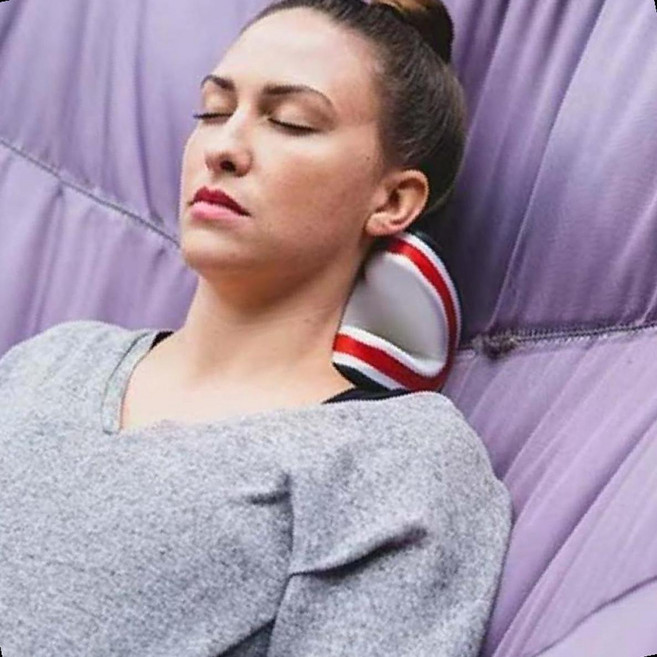 경추 스트레칭 마사지기 목 견인 교정 베개 방수 EVA, 상세페이지 참조